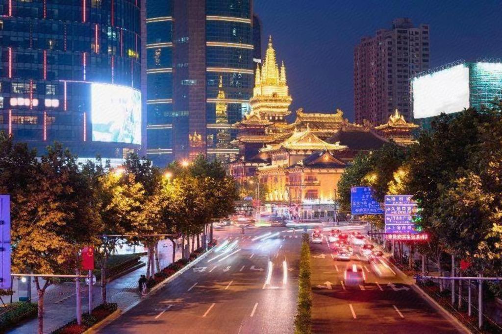 Magnotel Hotel Shanghai Railway Station Magnolia Plaza Exterior foto